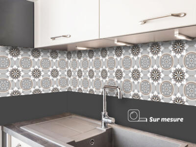 Motif mosaïque vintage